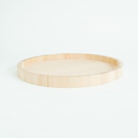 houten dienblad rond